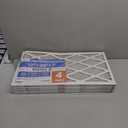 LotFancy 12x24x1 Air Filter MERV 8 Dust Defense (4-Pack) Pleated HVAC Furnace Air Filters, Replacement for Home AC & Heating Systems, Actual Size: 11.75" x 23.75" x 0.75