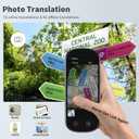 FancyDove AI Translator Device, Real-Time Two-Way Instant Voice Translator, 149 Languages Translator, Voice & Photo Translation for Travel, Business & Study, Traductor de Voz