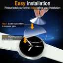 SiHPuoy 4 Pack for Samsung Galaxy Watch 8 Screen Protector 40mm Tempered Glass, HD Ultra-thin,Anti Scratch, Bubble Free, Case Friendly, Accessories Film for Galaxy Watch 8 40mm