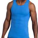 Fruit of the Loom Men's Sleeveless Tag Free Moisture Wicking Tank A-Shirt