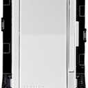 Leviton Decora Digital Dimmer Switch for Dimmable LED, Halogen and Incandescent Bulbs, DDL06-1LZ, White