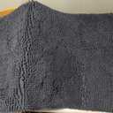 Muddy Mat | Super Absorbent Door Mat Indoor, Microfiber Quick Dry Chenille Entryway Rug, Non-Slip Front Door Mat, Indoor Mats for Entryway, Machine Washable Pet Rug, Charcoal 24"x60"