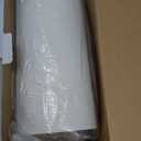 White Lamp Shade, Large Drum Lampshade 13" Top x 13" Bottom x 10" High, Replacement Lamp Shade Natural Linen Hand Crafted for Table Lamps Floor Lamps, Easy Assembly Required