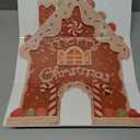 Berthg Gingerbread Golf Game Set: Mini Golf Course & Golf Board Game with Candy Cane Putter, Fun Christmas Party Game for Adults