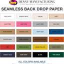 Denny Mfg - Seamless Paper Backdrop for Photoshoot with Free Gaffer Tape – True White Photography Paper Roll Background with Matte Finish for Studio, Video & Content Creation – (86 in x 36 ft)