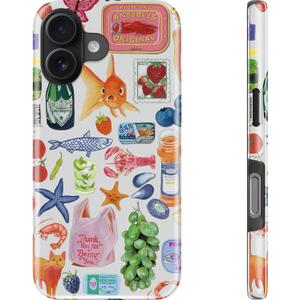 DEENAKIN Cute Case for iPhone 16 Plus,Preppy Floral,Wireless Charging | Dual-layer Soft Silicone + Hard Shell, Aesthetic Wildflower Designs, Slim Fit Phone Cover for Women Girls