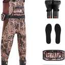 Women Hunting Waders, Waterfowl Duck Hunting Waders Female Insulated Neoprene Chest Wader Camo for Fishing Hunter (9)