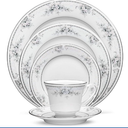 Noritake Regina Platinum 12-Piece Set, Service for 4 in White