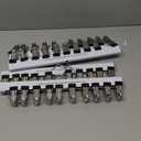 Legging Organizer for Closet, Pants Hangers with Clips Holds 20 Leggings, Jeans, Hats, Shorts, Socks, 360° Rotating Space Saving Hanging Clothes Organizer for Closet Organizers and Storage 4Pcs