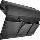 Car Door Side Storage Pocket : Leather Window Armrest Bag Black Car Door Window Armrest Pad Universal Interior Accessories