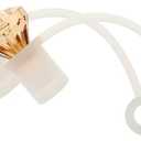 2Pcs Yellow Diamond Straw Toppers for Stanley Cup, Silicone Straw Covers Cap for Stanley Cup Accessories, 10mm Straw Tip Cover, Dustproof Drinking Straw Protector Cover for Water Bottles