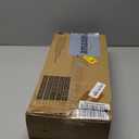 QEEIG Bathroom Floating Shelves for Wall - 15.7" Wall Mounted Shelf Over Toilet Farmhouse Home Decor Display Bookshelf Small 15.7 x 6.7 inch Set of 2, Rustic Brown (008-40BN)