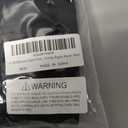 Women's High Stretchy Sports Skirts High Waist and Ruffled Hemline Tennis Skirts for Athletic, Workout and Daily Wear (X-Large, Black)