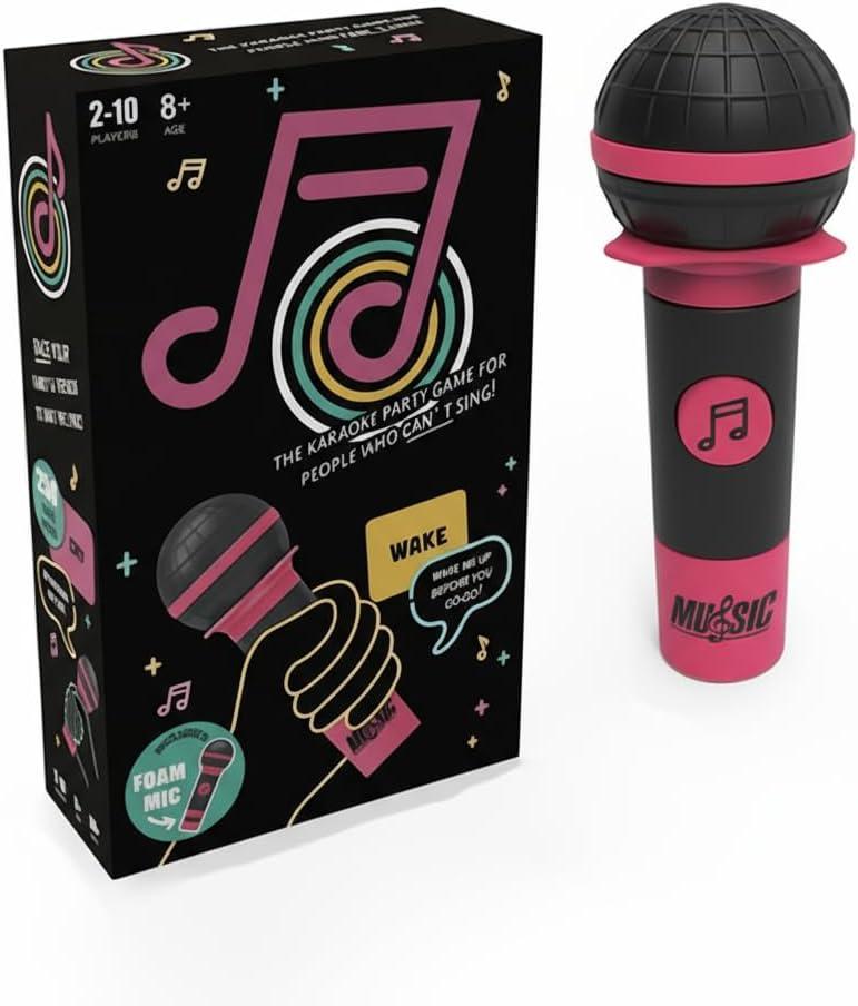 Game,Hilarious Karaoke Party Card Game for 2-10 Players, Perfect for Game Night & Gatherings