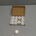 Homemory 12Pcs Timer Tea Lights, Flameless Flickering Auto Tea Lights Battery Operated, Auto-On 6 Hours and Off 18 Hours Everyday, Batteries Included, Long-Lasting, White Base, No Remote