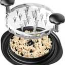 Chicken Shredder Large Tool Twist for Kitchen, Meat Shredder for Effortlessly Shredding Chicken and Vegetables, Anti-Slip Strip, Ergonomic Handle Shreds Chicken, Pork, Beef and More