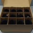 Palonu 24 Pcs Velvet Christmas Balls, 3.15 Inch Flocked Ornaments with Velvet Ribbons, Shatterproof Plastic Christmas Bulbs Ornaments for Family Holiday Wedding Party Xmas Hanging Decoration(Black)