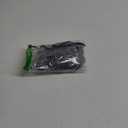 TASHEHE Women's Bikini Set High Cut Triangle Sexy Tie Swimsuit Two Piece Beads Shoulder Straps Bathing Suit - 433 / Black - Small