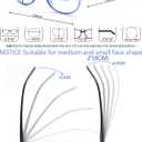 MODFANS Reading Glasses Women 4 Pack Fashion Ladies Readers 1.5 Strength,Women's for Reading Comfort Spring Hinge Arm Eyeglasses-Lightweightest Round Frame Look Stylish to Wear,Come with Pouch