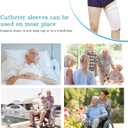 Catheter Leg Bag Holder 2 Count Fabric Catheter Sleeves Urine Leg Bag Holder - Urinary Drainage Bag Stay in Place Urine Bags for Legs Foley Catheter Bag Holder Strap for Men or Women Wheelchairs (M)