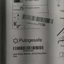 Smoke Detector, Hardwired Interconnected Smoke Detectors, Smoke Alarm with Replaceable 9V Battery, Interconnects Up to 12 Fire Alarms Smoke Detectors, Fire Alarm with Test/Silence Button, 1Pack