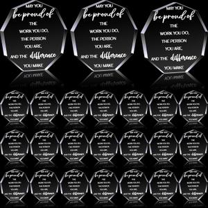 Employee Appreciation Awards for Coworker Employee of The Month Trophy Acrylic Thank You Gift Bulk Be Proud of The Work You Do Keepsake for Retirement Farewell