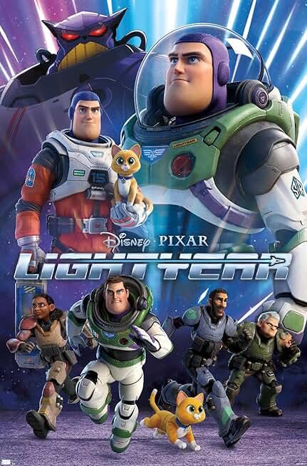 Trends International Disney Pixar Lightyear - Group Wall Poster, 22.375" x 34", Unframed Version 2Pack