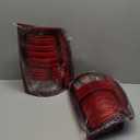 LED Tail Lights Compatible With 2013-2018 Dodge Ram 1500 2500 3500 Driver and Passenger Side Taillights Replace 68093081AB, 68093081AC, CH2800202