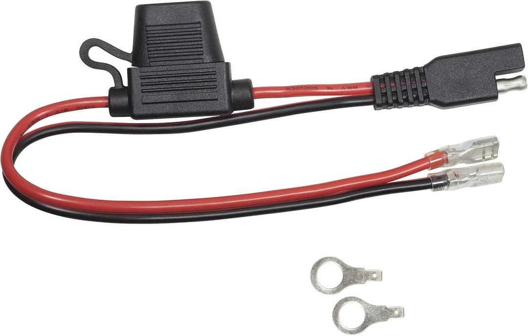 Yak-Power Battery Terminal Connector with SAE to Spade Pigtail (1 foot)