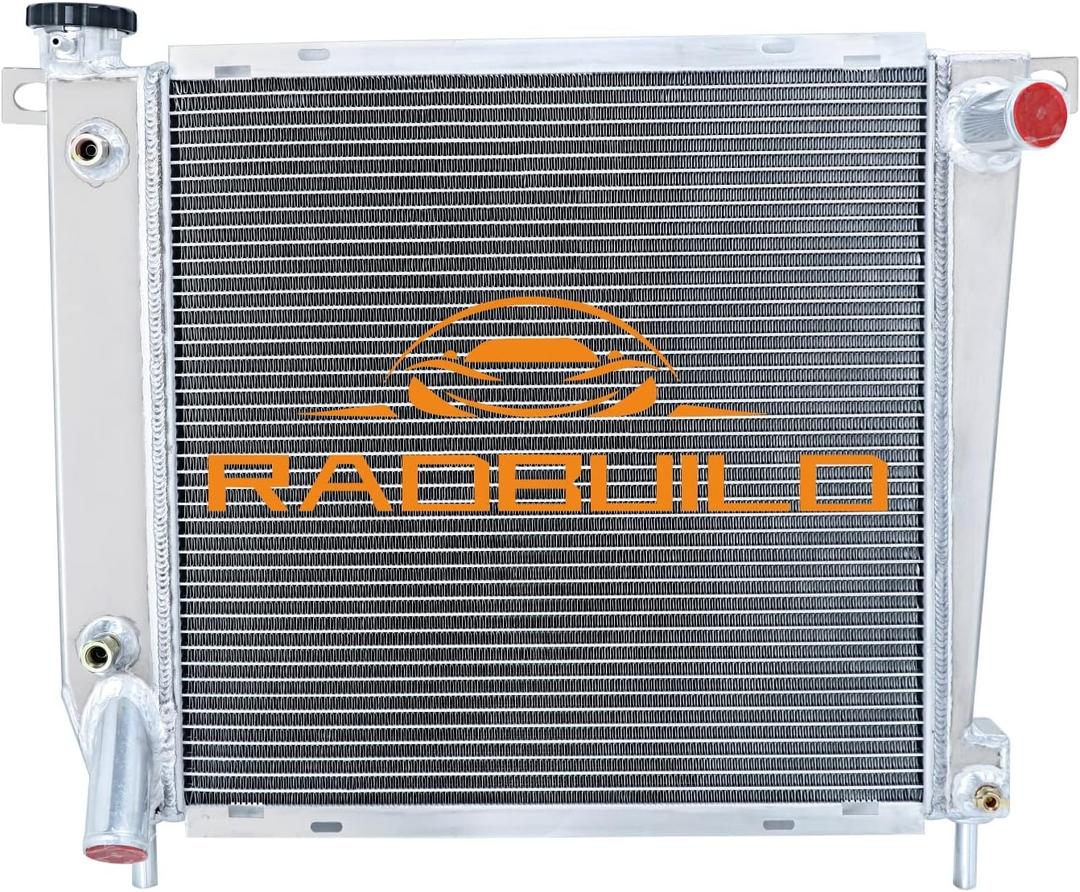 3 Row Aluminum Radiator For 1985-1994 Ford Ranger/Explorer/Bronco II 2.8L 2.9L 3.0L 4.0L V6 GAS, 3 Row Radiator