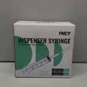100 Pack 20ml Syringes with Cap for Liquid, 20cc syringe Whole Pack Bulk Sterile Sealed, No Needle