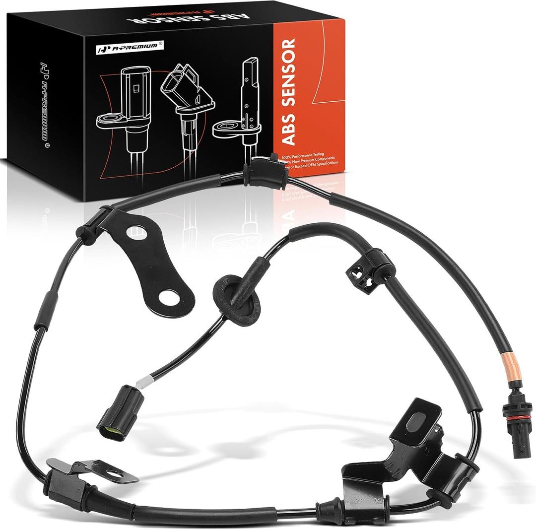 A-Premium Rear Left ABS Wheel Speed Sensor Compatible with Hyundai Tucson 2015 2016 2017 2018 [AWD, Gas] - Rear Left Driver Side, Replace# 95680D3210