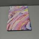 Vimorco Case for ipad 10.2 inch 2021/2020/2019, ipad 9th/8th/7th Generation Case for Girl/Women, Adjustable Stand Folio Cute Smart Rubber Cover for ipad 10.2,Abstract Pink Marble