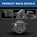 WFLNHB 1 Pair of Fog Lights Kit Replacement for Toyota Yaris Sedan 2007-2011 Fog Bumper Fog Lamps Passenger & Driver Side