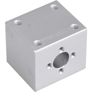 CNBTR 34x30x30mm Silver Ballscrew Nut Housing Bracket Holder T8 Trapezoidal Screw Seat for 3D Printer/Coding Machine