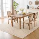 Shatex Jute Rug 8x10ft, Large Chunky Farmhouse Area Rug, Handcrafted Braided Rug, 100% Natural Jute Material, Ideal for Bedroom & Living Room, Heavy-Duty, Off-White