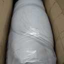 Bedsure Calming Dog Bed for Extra Large Dogs - Donut Washable Large Pet Bed, Anti-Slip Round Fluffy Plush Faux Fur Dog Bed, Fits up to 120 lbs Pets, Ivory Beige, 45 inches