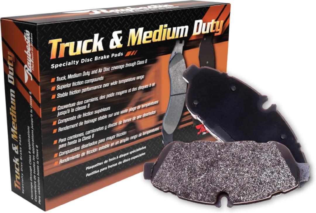 Raybestos Premium Raybestos Specialty Truck & SUV Replacement Rear Disc Brake Pad Set for Select Lexus GX460/GX470/LX450 and Toyota 4Runner/FJ Cruiser/Land Cruiser/Sequoia Model Years (SP606TRH)