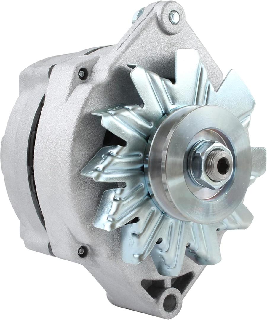 DB Electrical 400-12002 Alternator Compatible with/Replacement for Allis Chalmers, AMC, Pontiac, Oldsmobile 1962-1973 10DN, Other Tractors / 12V, 60A, External Fan