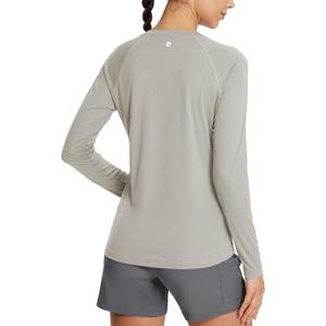 baleaf Women's Soft Athletic T-Shirt (Gray, XXL)