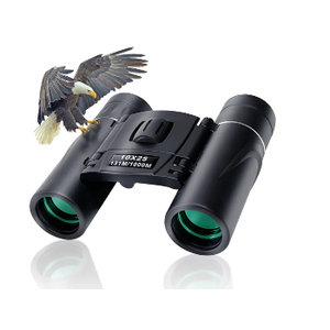 10x25 Compact Binoculars for Adults & Kids - Waterproof with Low Light Night Vision, Ideal for Concerts, Bird Watching, Hunting & Cruises