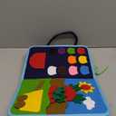 Exorany Busy Board Montessori Toys for Toddler Boy Birthday Gifts, Busy Book Sensory Learning Toys for Toddlers, Toddler Boy Airplane Car Travel Toy Educational Activities