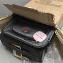 SWISSGEAR Sion Softside Expandable Spinner Luggage Durable Lightweight Travel Suitcase, Dark Grey, Carry-On 21-Inch