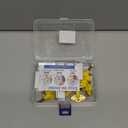 Sliding Window Locks,for Horizontal Sliding Windows,Window Security Lock with Key,Adjustable Aluminum Easv to Install Window Stopper,Window Locks for Up and Down Windows (10 Sets Silver)