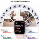 Smart Watch, Fitness Watch for Women Men with 24/7 Heart Rate/Blood Pressure Monitor,Pedometer, Sleep Tracker, 120+ Sport Modes, IP68 Waterproof Activity&Fitness Tracker Compatible with Android iPhone