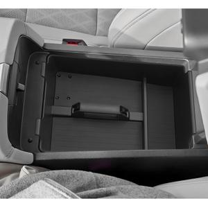 LUWU 2025 Murano Center Console Organizer Compatible with 2025 2026 Nissan Murano SL/SV/Platinum Accessories Armrest Console Organizer Armrest Insert Tray Murano 2026 Accessories Black