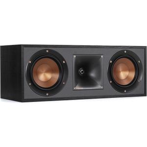 Klipsch R-52C Powerful Detailed Center Channel Home Speaker - Black