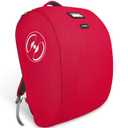 YOREPEK Padded Stroller Travel Bag for Airplane, Compatible with Doona Car Seat Stroller and More, Stroller Gate Check Bag with Lockable Zipper,Foldable Stroller Storage Bag Backpack for Baby Travel (Red)