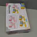 JONEG Toys for 3-8 Year Old Boys Girls: 2 Pack Bubble Machine for Kids with Bubble Solution, Gifts for 3 4 5 6 7 8 Years Old Boy Birthday Toy for Kid Toddlers Ages 4-6 Outdoor Wedding Bubbles Wands (Blue+blue)