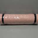 Yoga Mat, 1/2-Inch Extra Thick High Density Exercise Mat, Anti-Tear Exercise Yoga Mat with Carrying Strap, Suitable for Various Yoga Exercises (Pearly Pink)